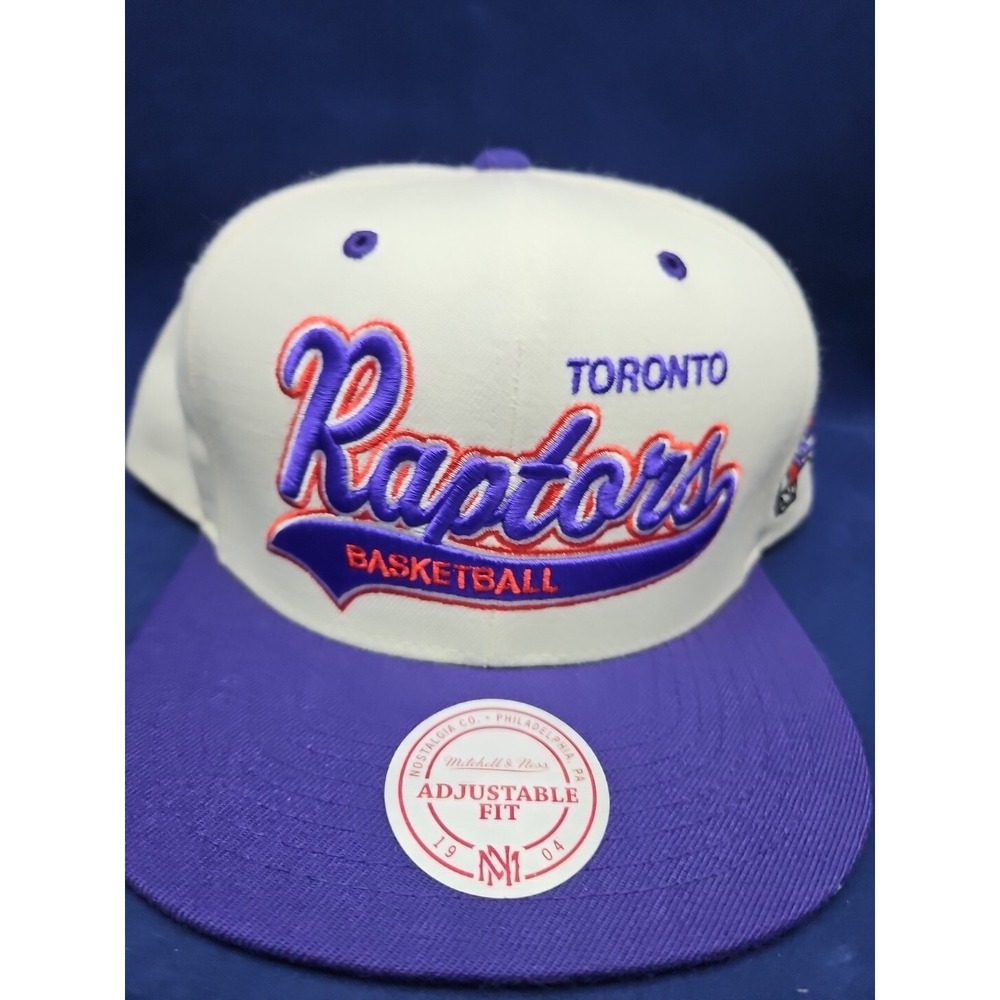 Mitchell & Ness Toronto Raptors Snapback Hat Cap  NBA Hardwood Classics New Y2K